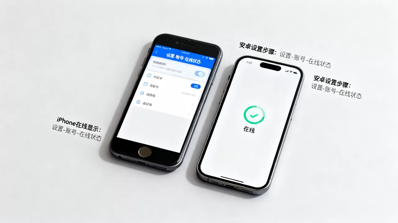 安卓手机怎么显示iphone在线，iPhone在线状态怎么看