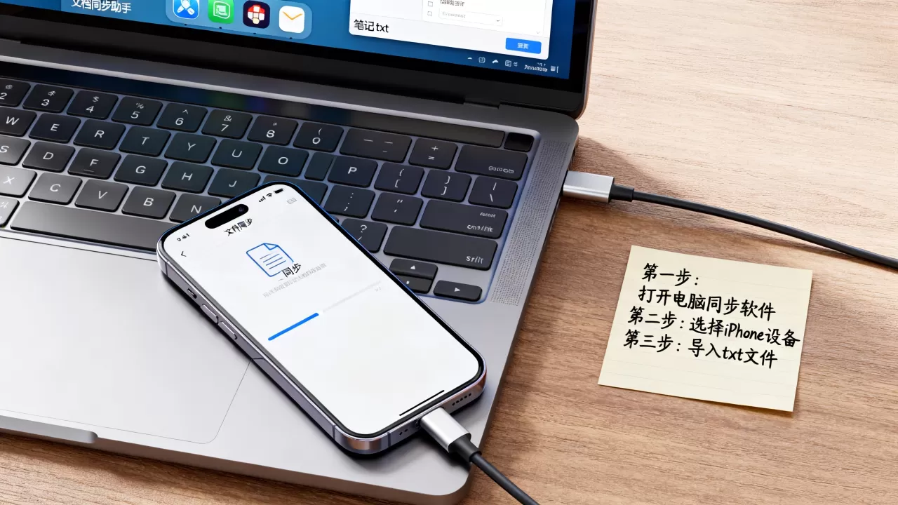 iphone怎么同步txt，iphone同步txt文件方法