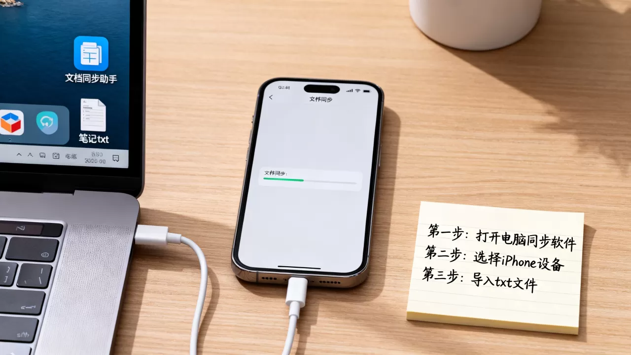 iphone怎么同步txt，iphone同步txt文件方法