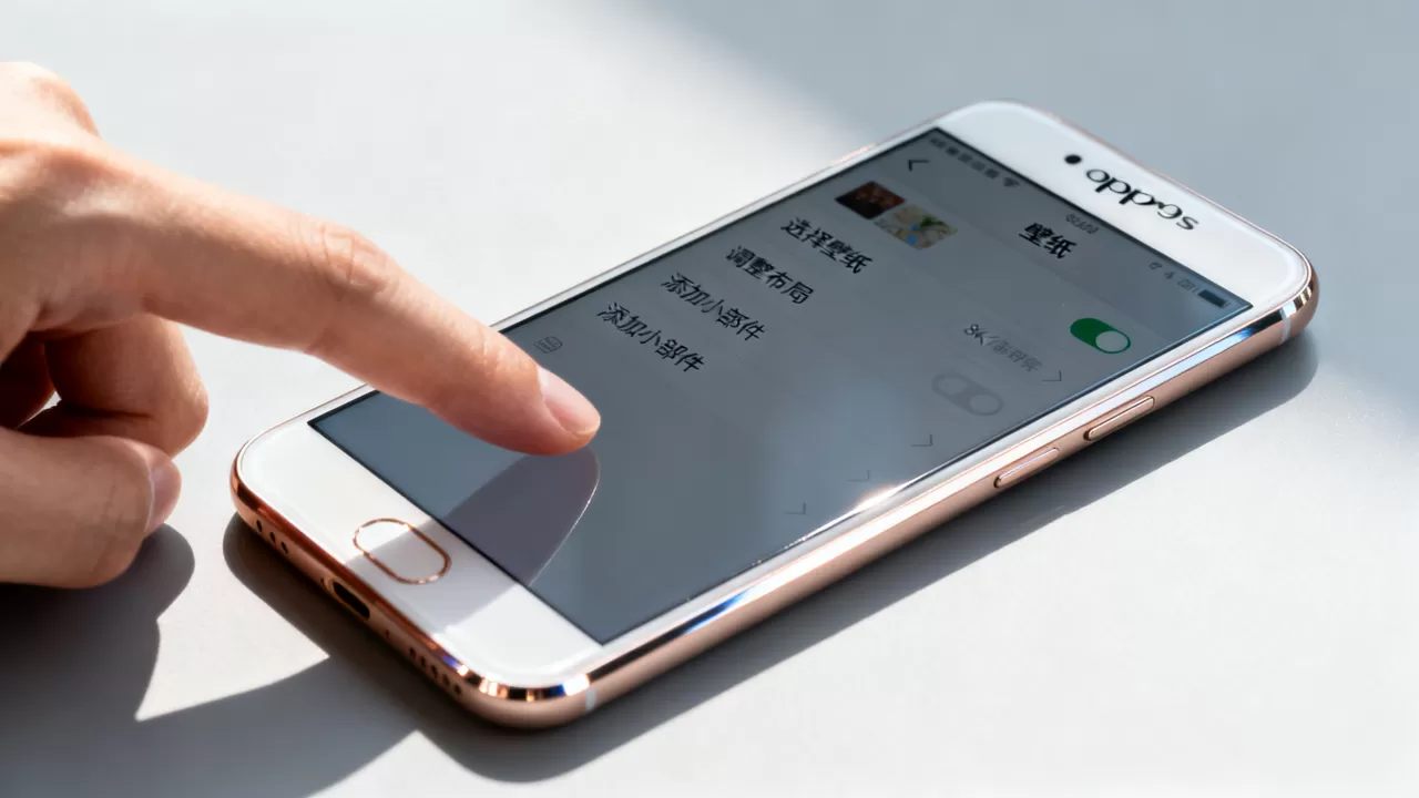 oppor9s下什么桌面，oppor9s手机怎么设置桌面