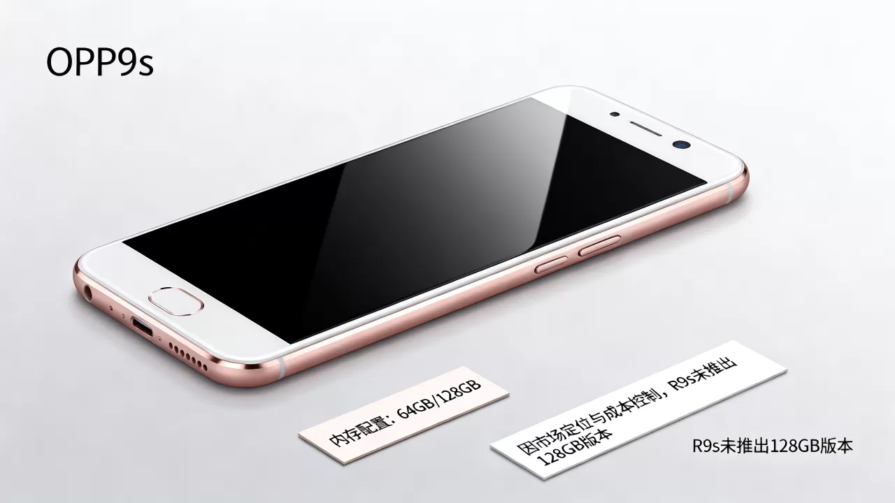 OPPOR9s为什么没有128g，OPPOR9s内存配置