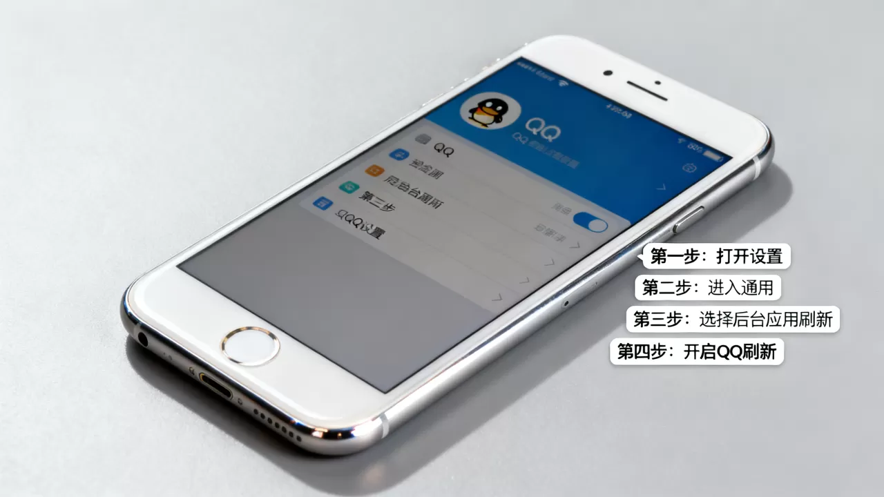 iphone6怎么设置QQ一直在线，iphone6后台保活教程