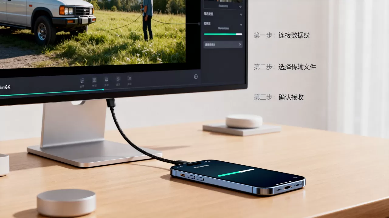 电脑上视频怎么传到iphone上，电脑视频传到苹果手机方法