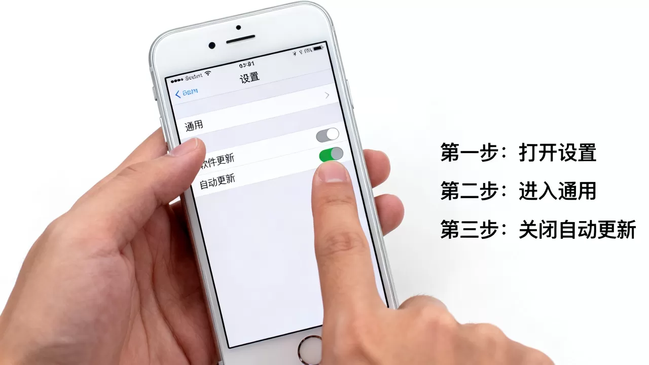 iphone怎么取消自动更新，苹果手机关闭系统自动更新