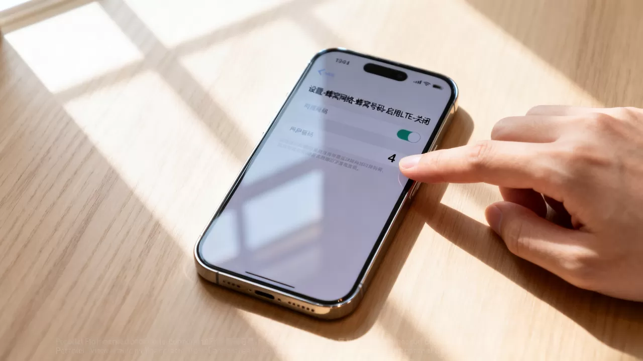 iphone信号显示数字怎么调回来，iphone信号格显示数字