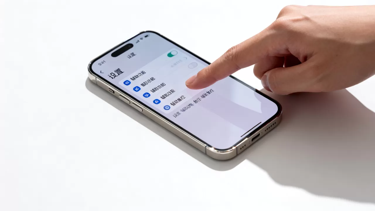 iphone的小白点怎么设置，苹果手机辅助功能小白点开启方法