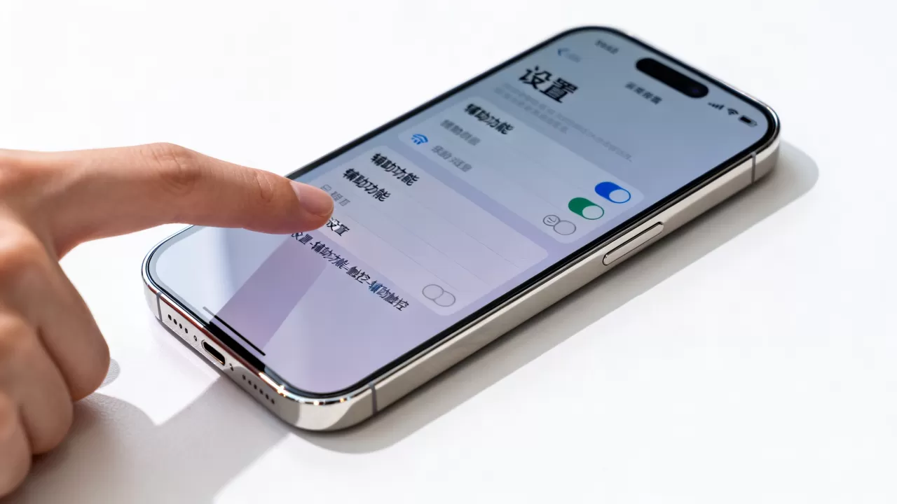 iphone的小白点怎么设置，苹果手机辅助功能小白点开启方法