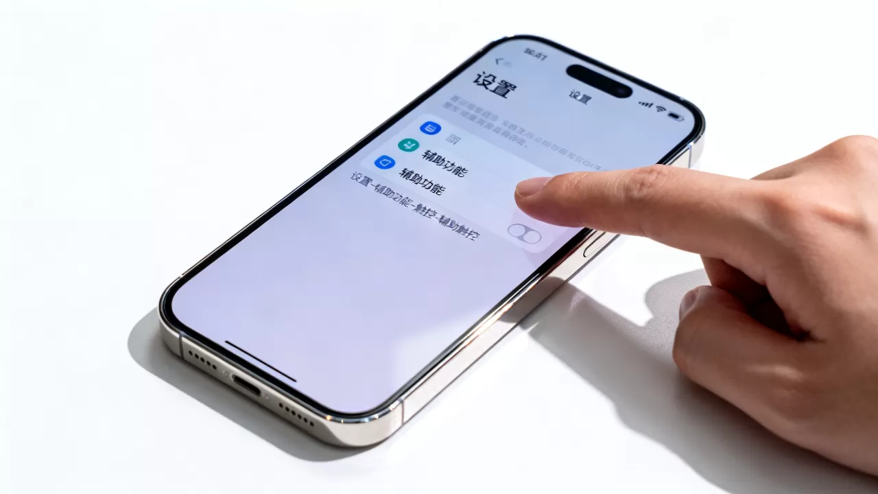 iphone的小白点怎么设置，苹果手机辅助功能小白点开启方法