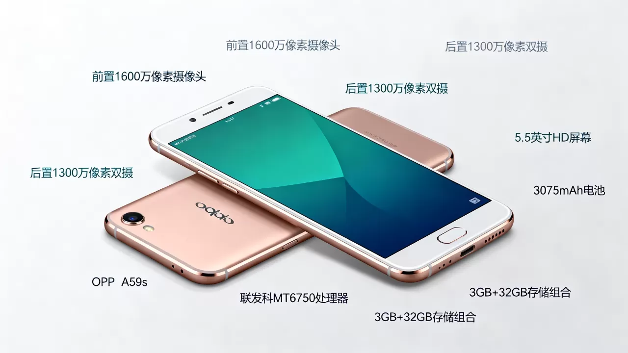 oppoa59s都有什么功能,oppoa59s配置参数 oppoa59s都有什么功能,oppoa59s配置参数