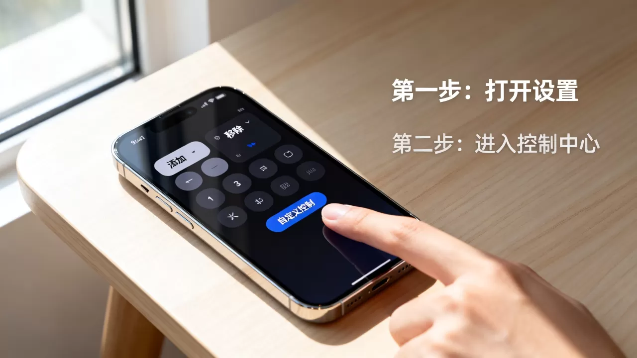 iphone下拉栏怎么设置，苹果手机控制中心自定义方法