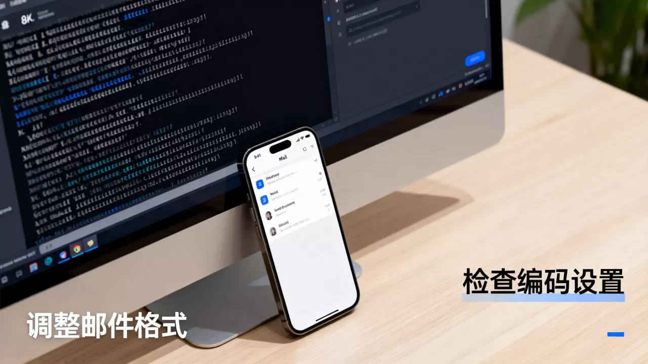 电脑收iphone邮件乱码怎么设置,邮件显示乱码 电脑收iphone邮件乱码怎么设置,邮件显示乱码