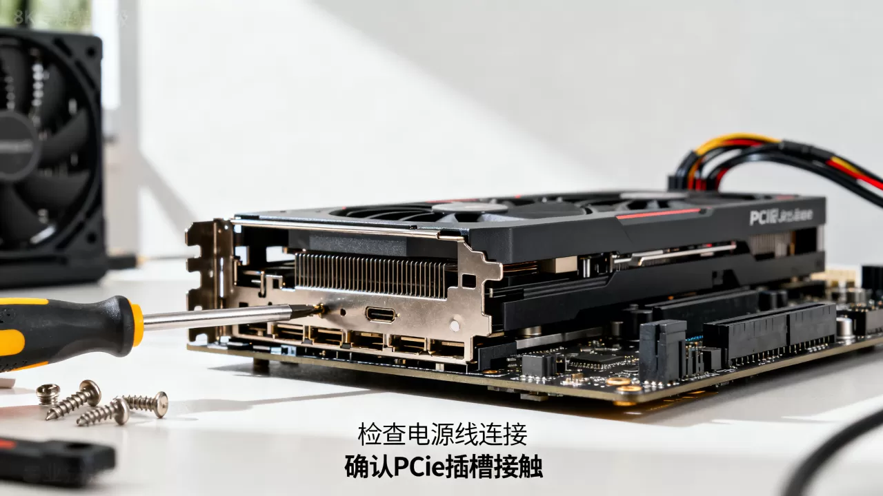 换新显卡点不亮怎么办，显卡点不亮