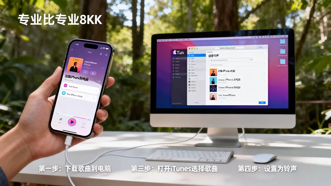 怎么把下载的歌曲放到iphone当铃声，iPhone设置自定义铃声教程
