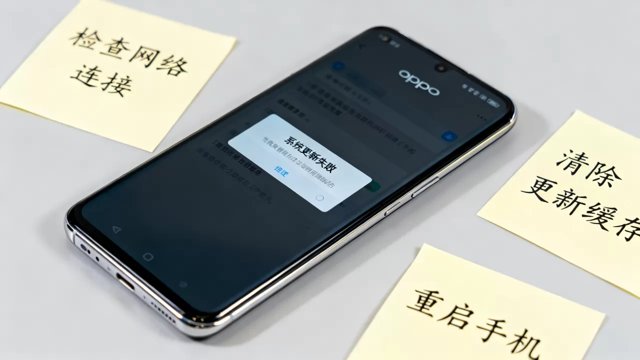 oppo为什么更新不了怎么回事，oppo手机系统更新失败解决方法