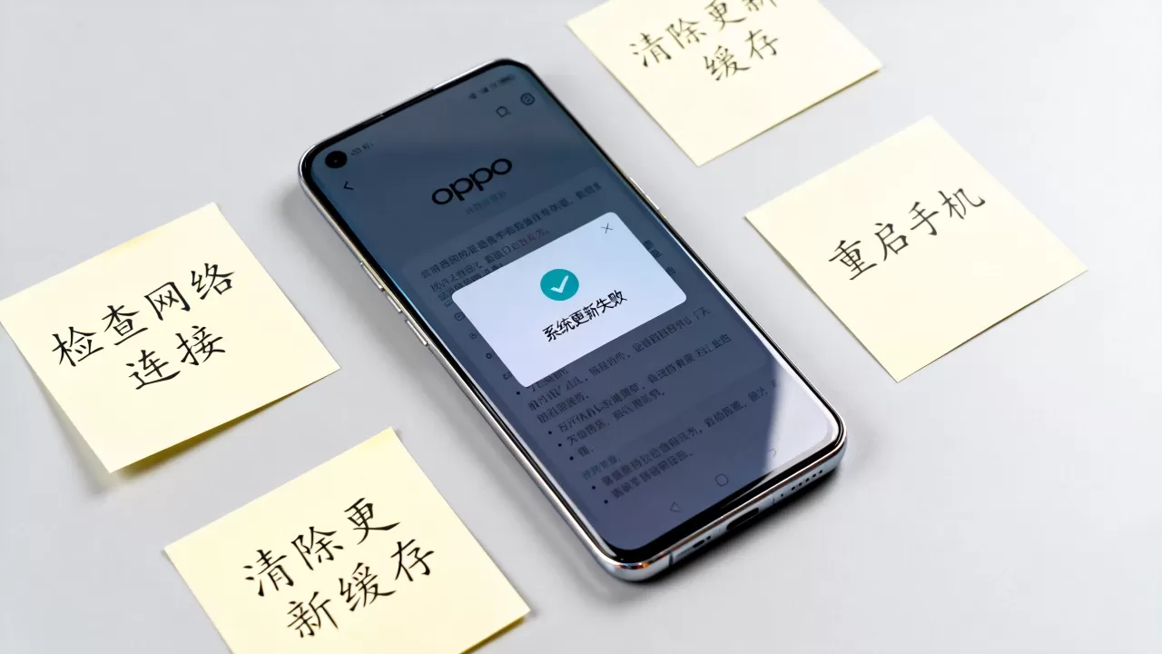 oppo为什么更新不了怎么回事，oppo手机系统更新失败解决方法