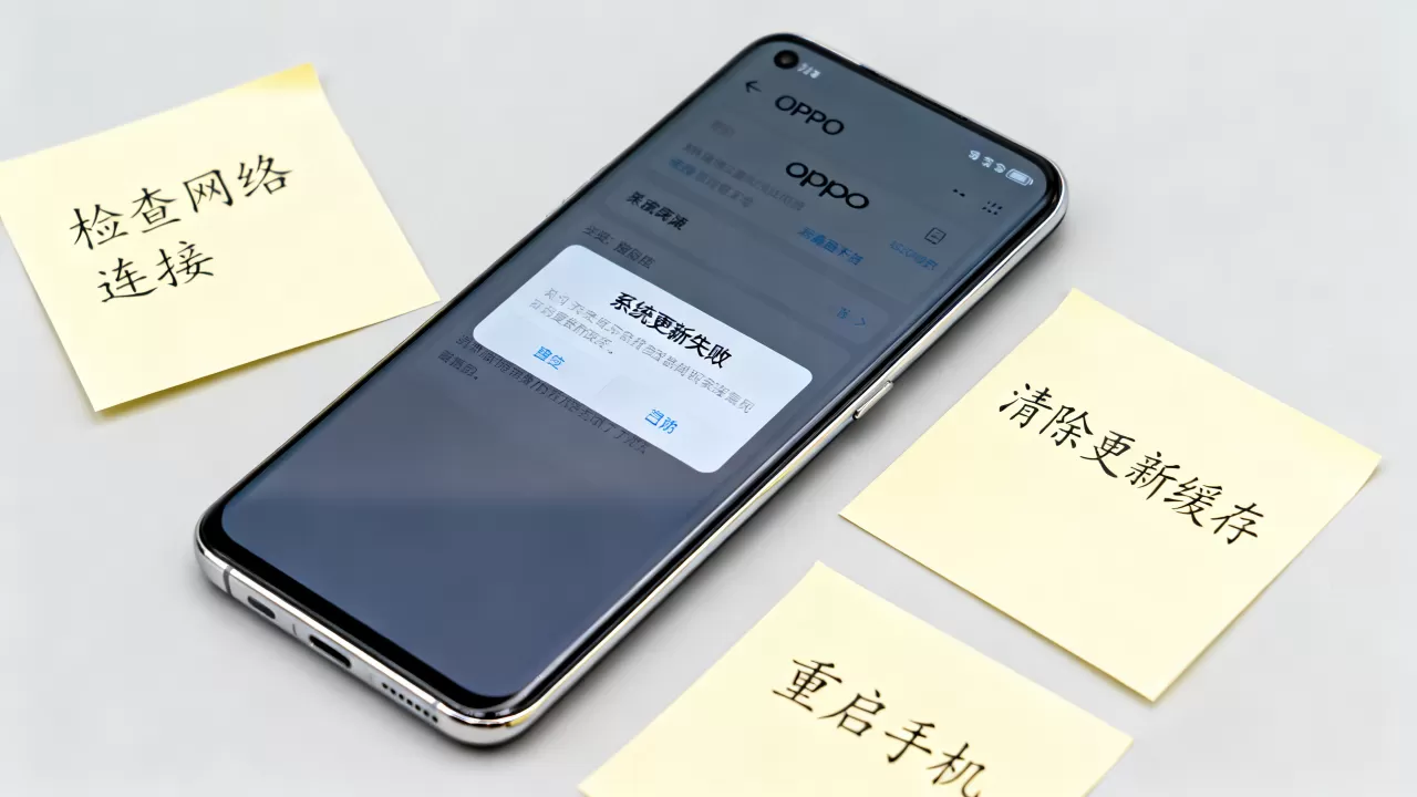oppo为什么更新不了怎么回事，oppo手机系统更新失败解决方法