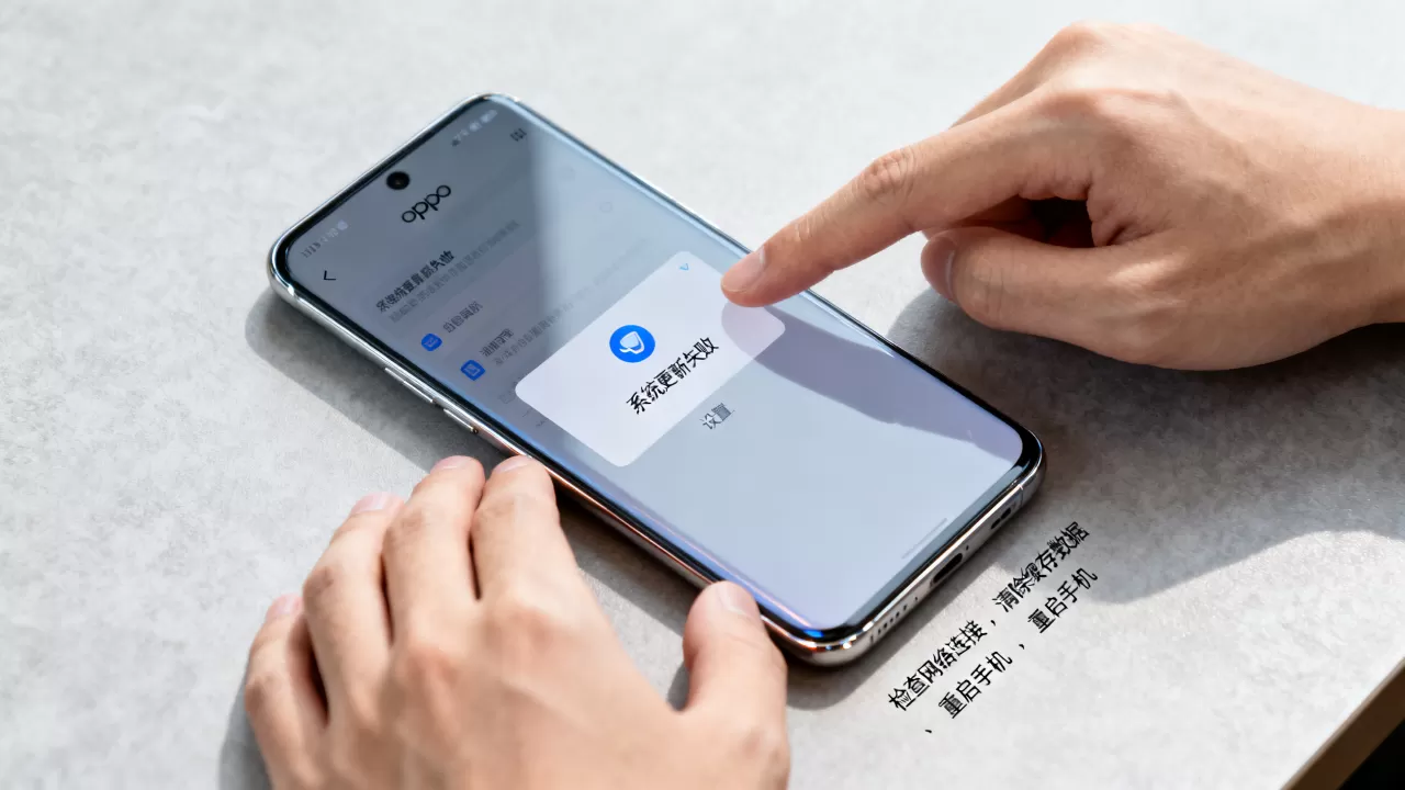 oppo为什么更新不了软件吗，oppo手机系统更新失败解决方法