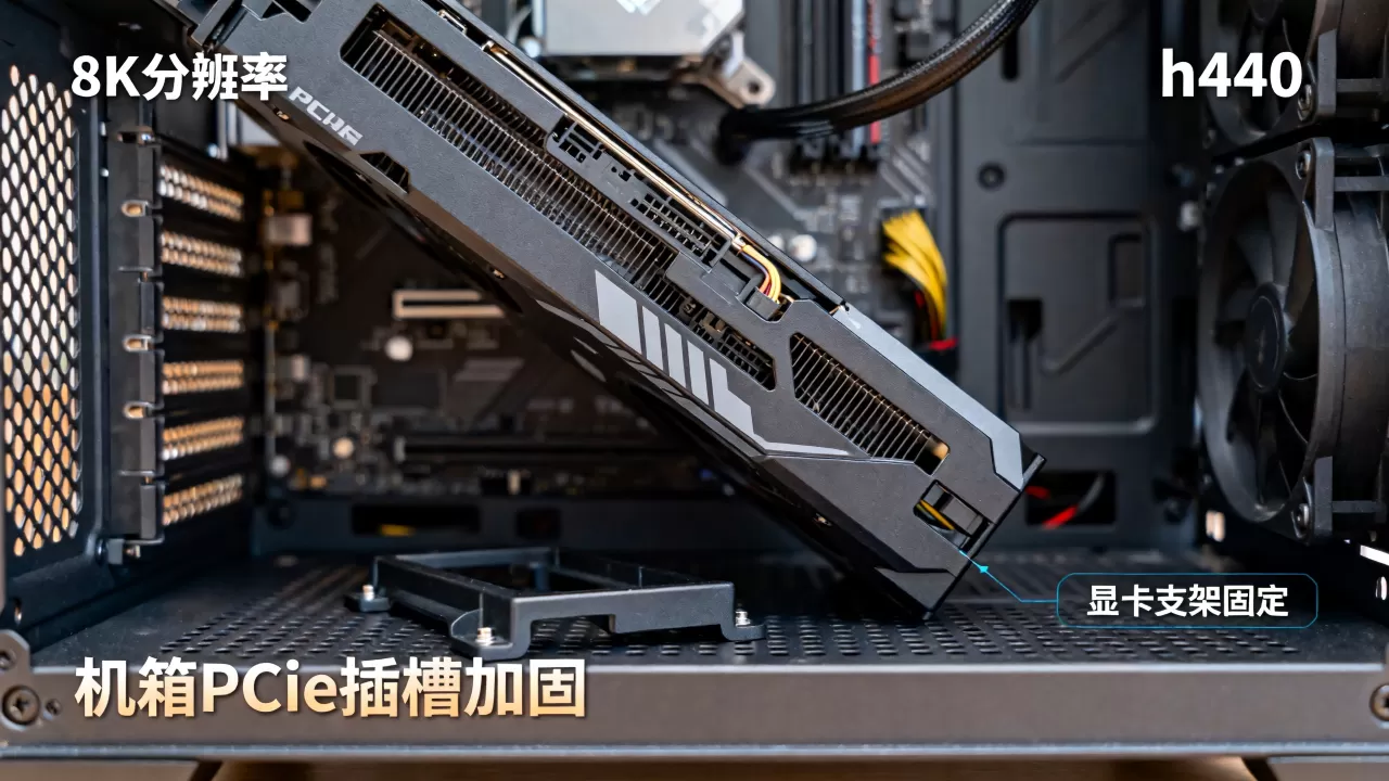 h440显卡下垂怎么办，h440显卡下垂