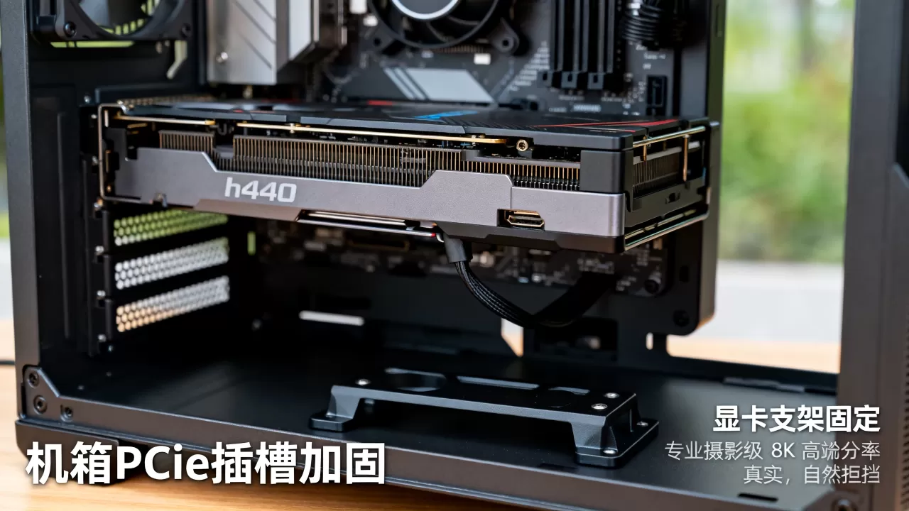 h440显卡下垂怎么办，h440显卡下垂