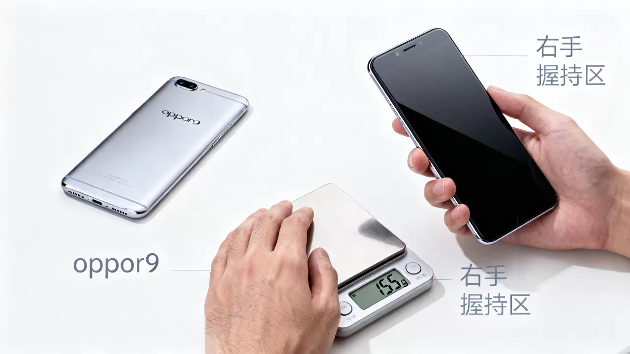 oppor9为什么轻重不同，oppor9左右手感觉不一样