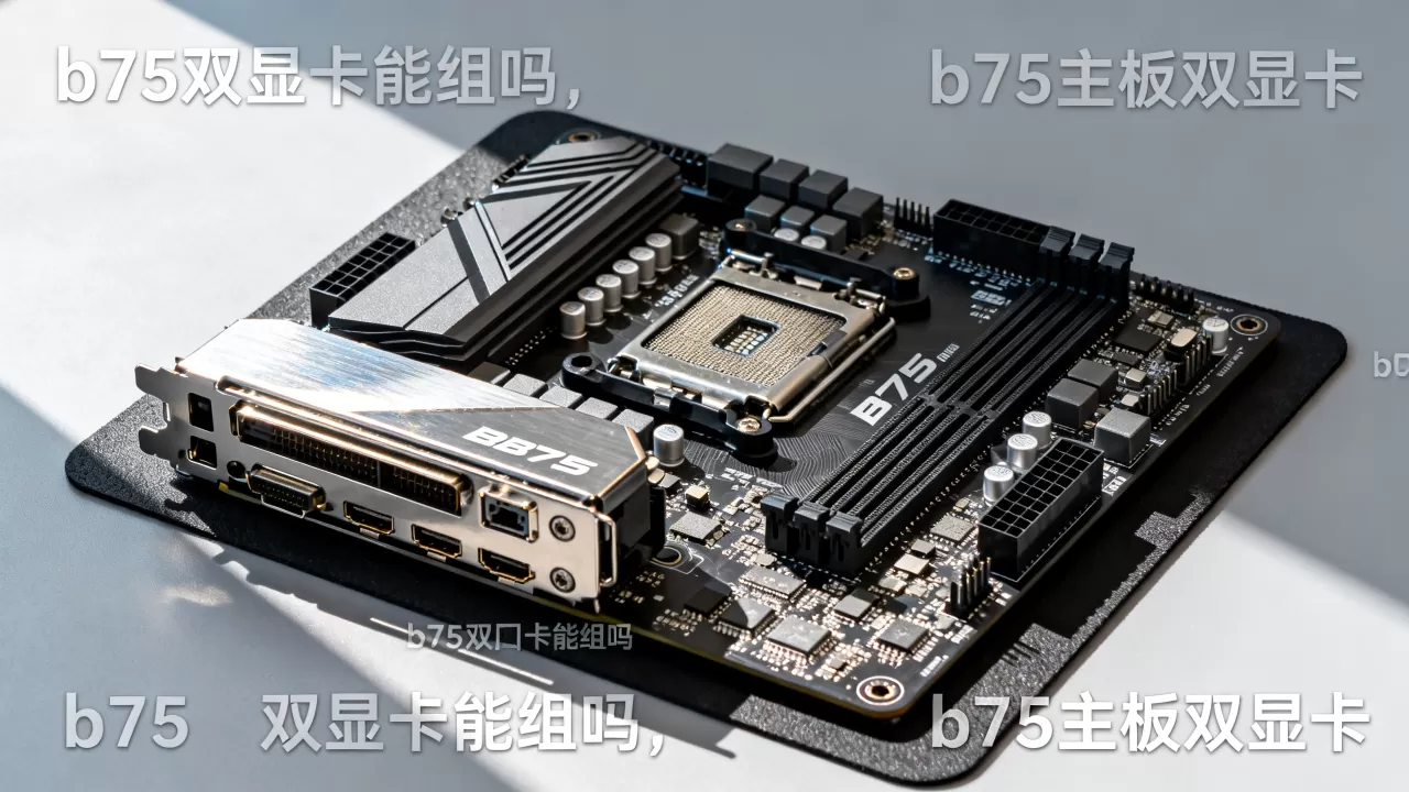 b75双显卡能组吗，b75主板双显卡