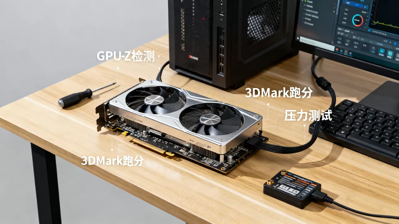电脑显卡怎样测试好坏，显卡检测真假优劣