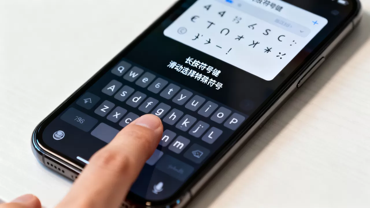 iphone特殊符号怎么打，苹果手机特殊符号输入方法