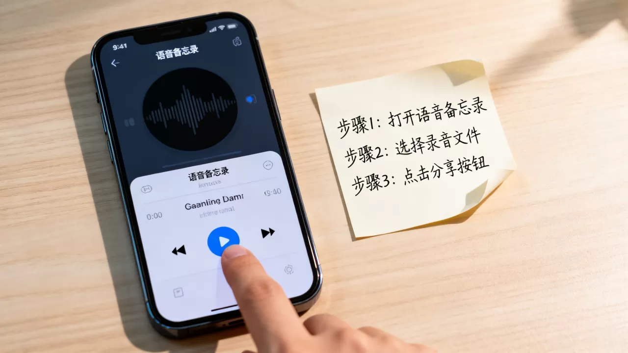 iphone语音备忘录怎么发,iphone语音备忘录发送方法 iphone语音备忘录怎么发,iphone语音备忘录发送方法
