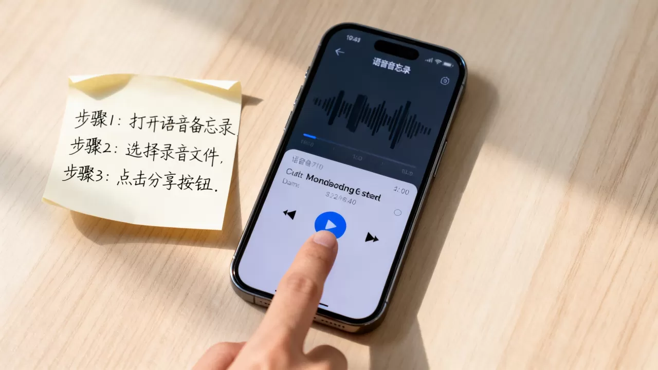iphone语音备忘录怎么发,iphone语音备忘录发送方法 iphone语音备忘录怎么发,iphone语音备忘录发送方法