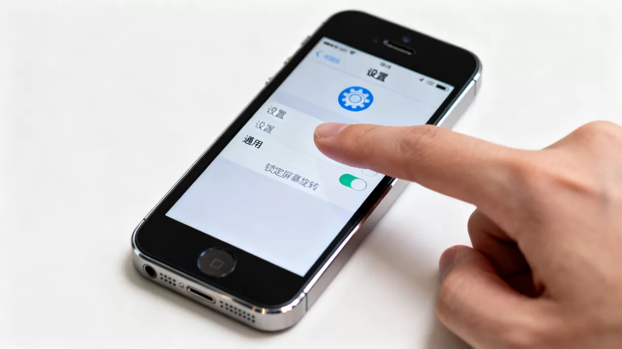 iphone5怎么取消横屏，iphone5锁定屏幕方向设置方法
