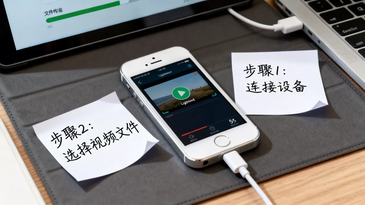 iphone5s录的视频怎么上传，iphone5s视频上传方法