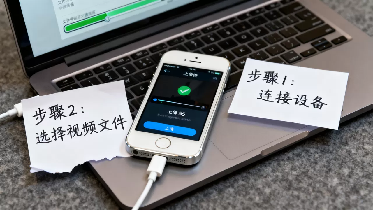 iphone5s录的视频怎么上传，iphone5s视频上传方法