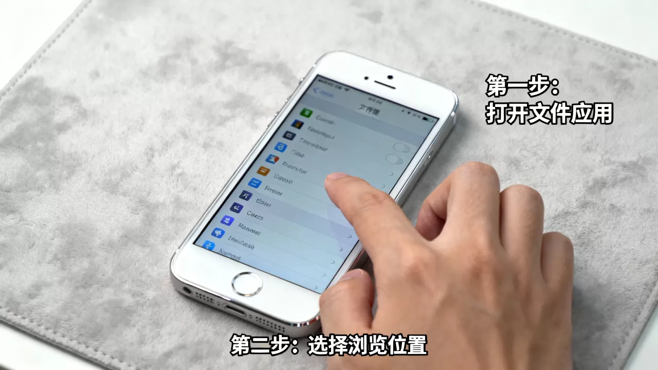 iphone5怎么查看文件，iphone5查看手机文件方法