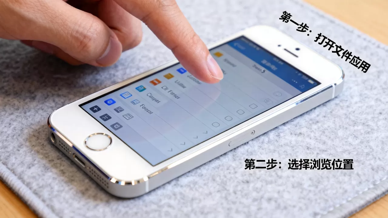 iphone5怎么查看文件，iphone5查看手机文件方法