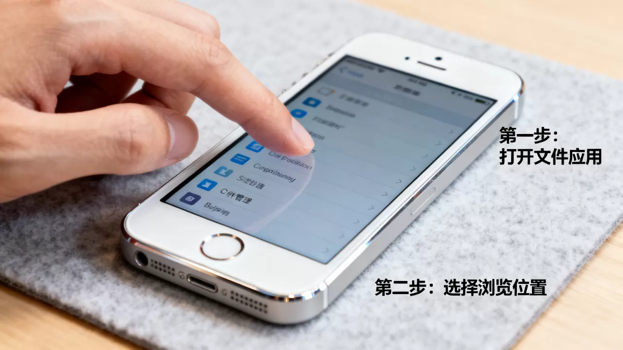 iphone5怎么查看文件，iphone5查看手机文件方法