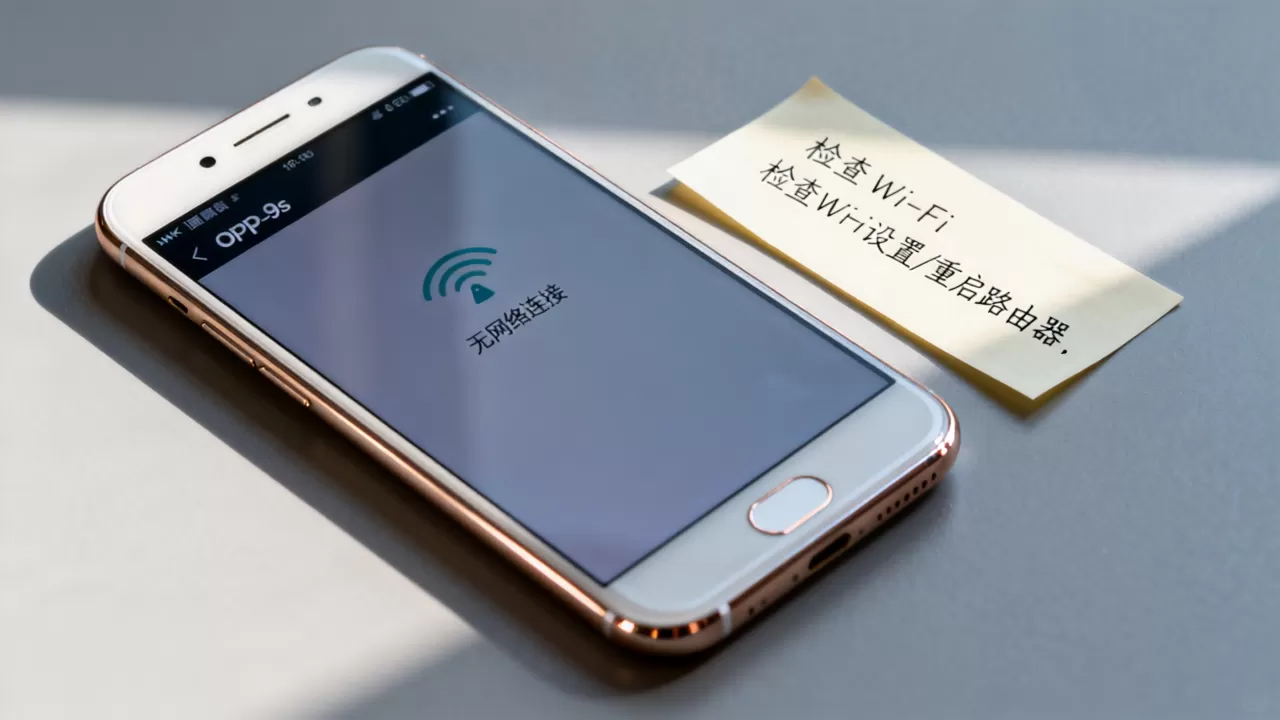OPPOR9s为什么上到网，手机无法连接网络