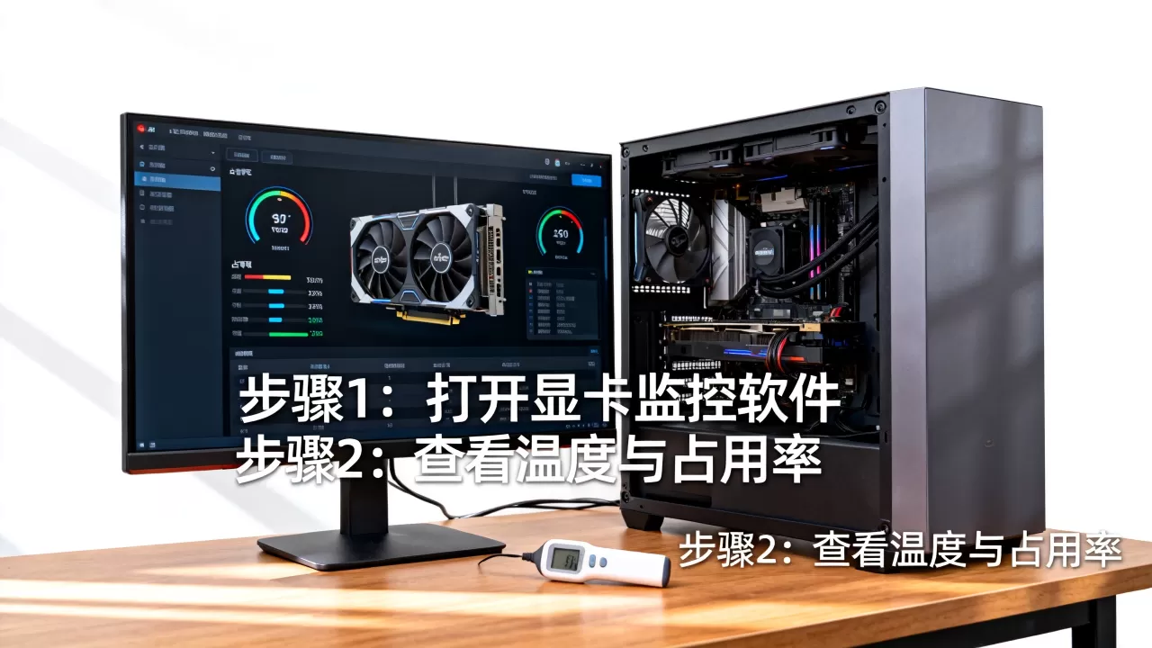 如何常看电脑显卡的温度和占用率，查看显卡状态