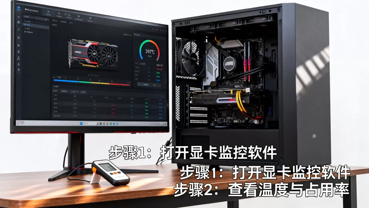 如何常看电脑显卡的温度和占用率，查看显卡状态