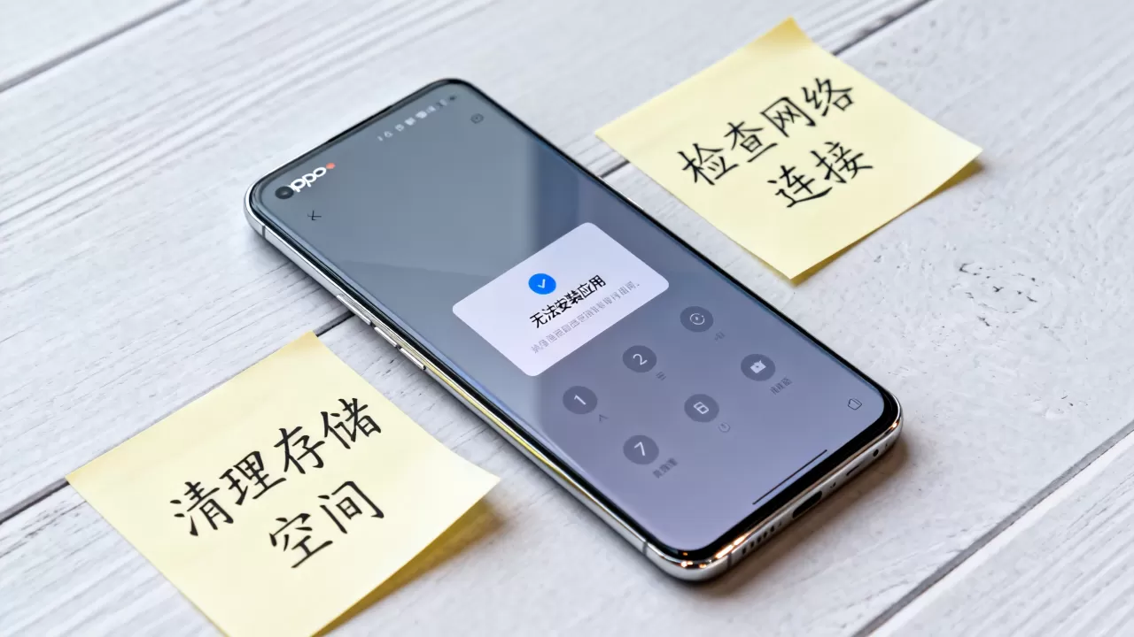 为什么oppo不能下载软件，oppo手机无法安装应用怎么办