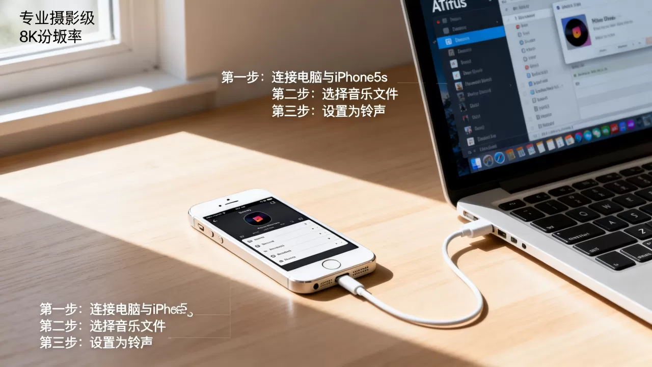 怎么把音乐放到iphone5s做铃声，iphone5s设置铃声教程