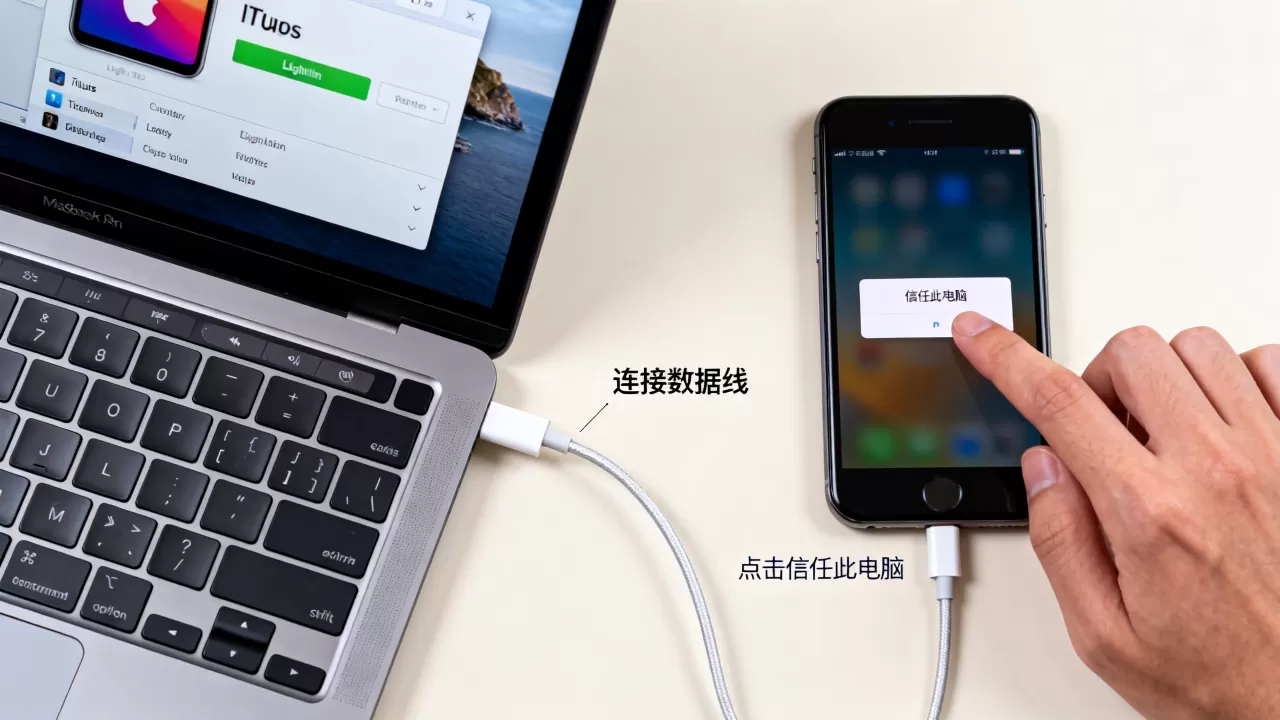 怎么用itunes连接iphone,itunes连接iphone教程 怎么用itunes连接iphone,itunes连接iphone教程