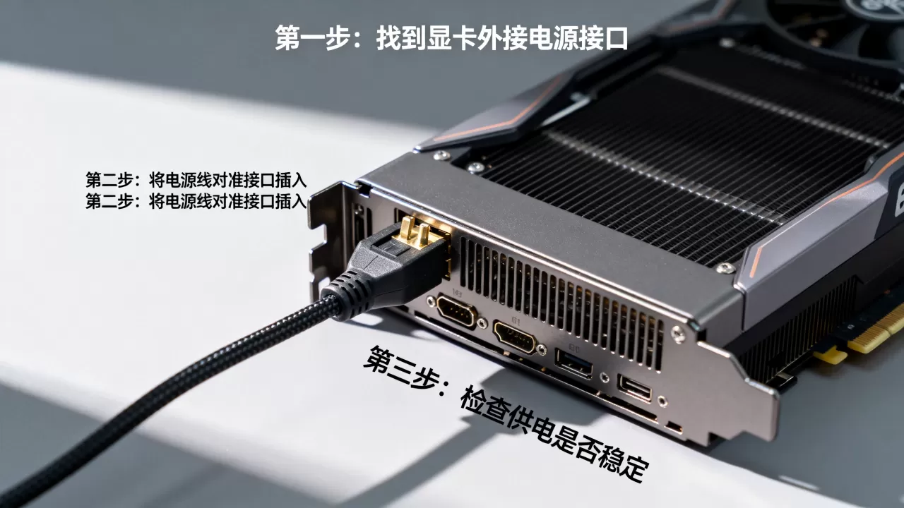 显卡外接电源插口怎么接?显卡供电不足怎么办 显卡外接电源插口怎么接?显卡供电不足怎么办