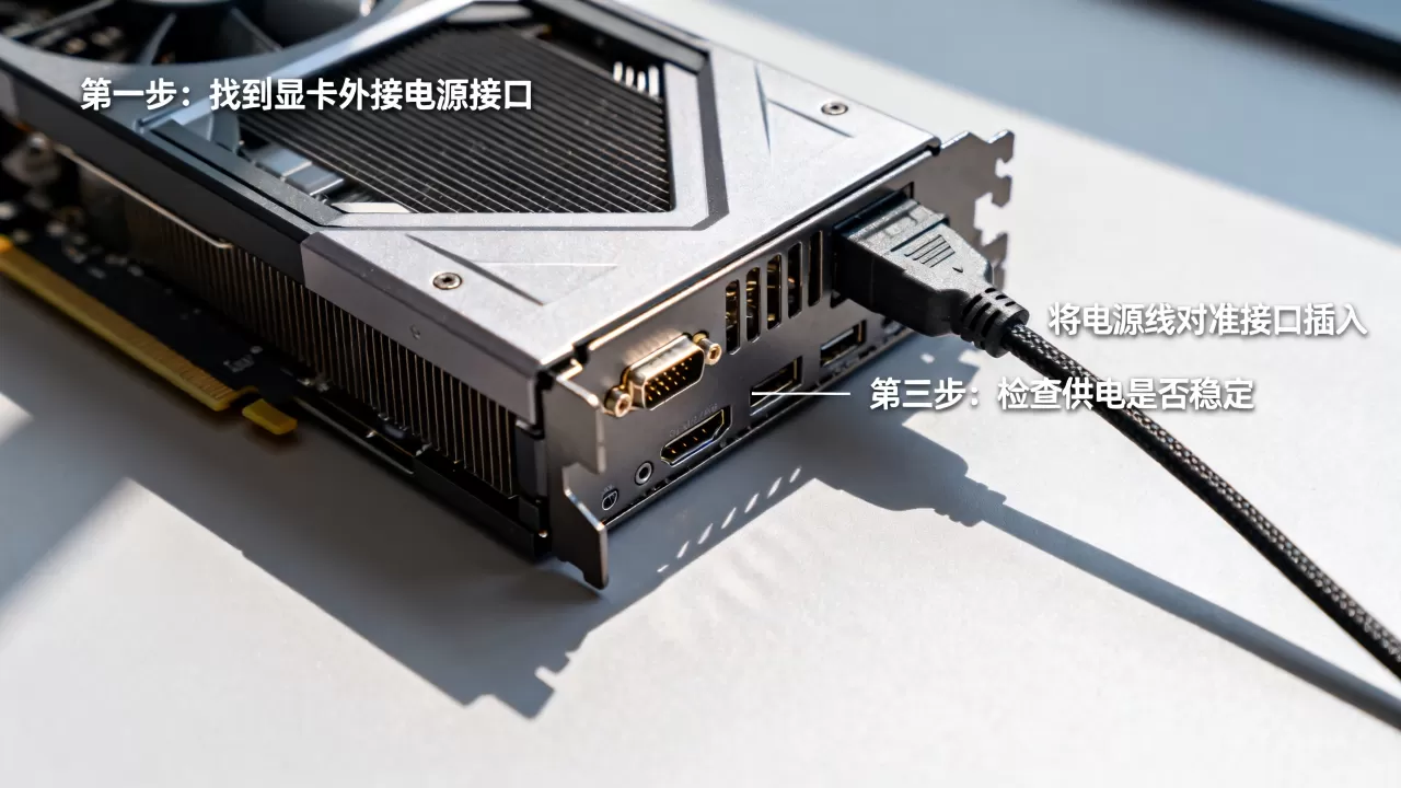 显卡外接电源插口怎么接?显卡供电不足怎么办 显卡外接电源插口怎么接?显卡供电不足怎么办