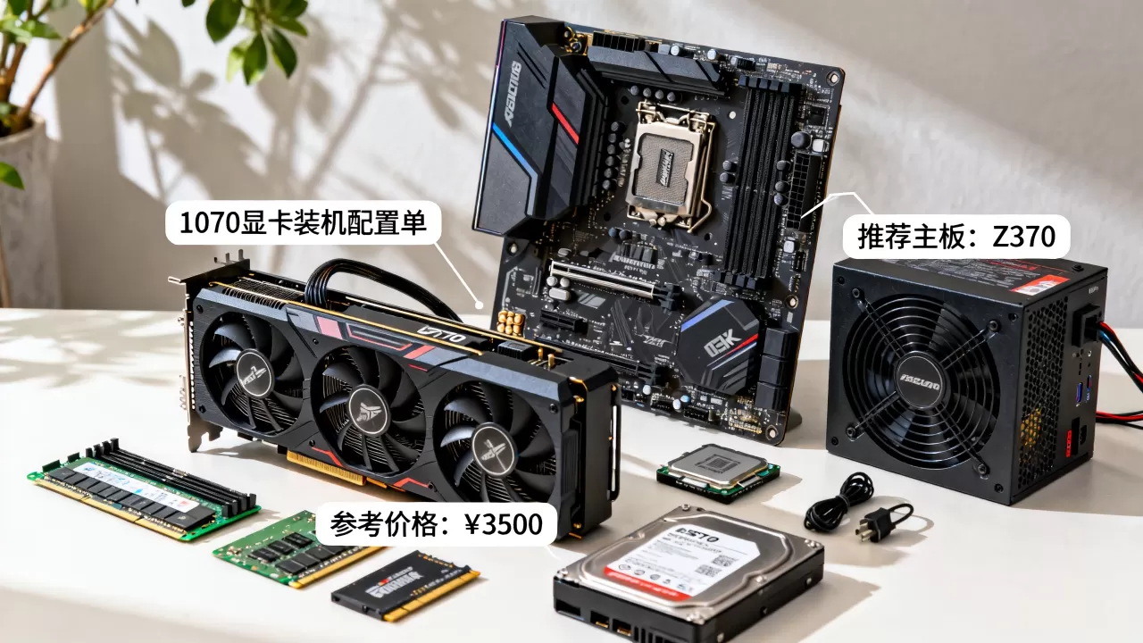 1070显卡装机配置单，1070显卡配什么主板，1070显卡多少钱