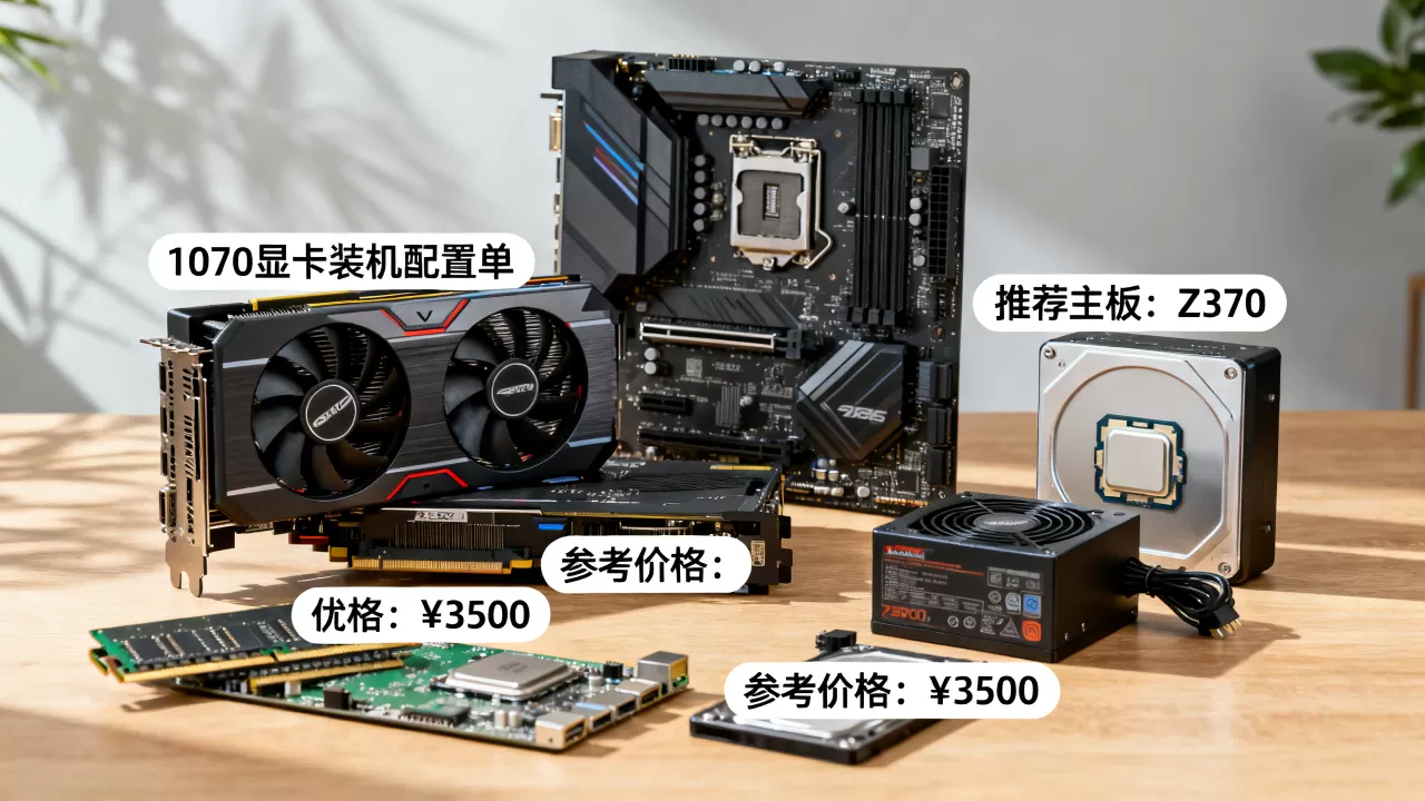 1070显卡装机配置单，1070显卡配什么主板，1070显卡多少钱