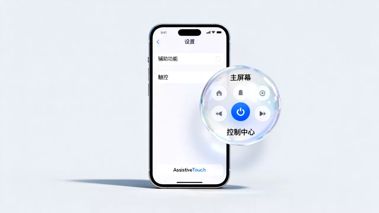 iPhone那个小圆圈怎么弄，苹果手机悬浮球设置方法
