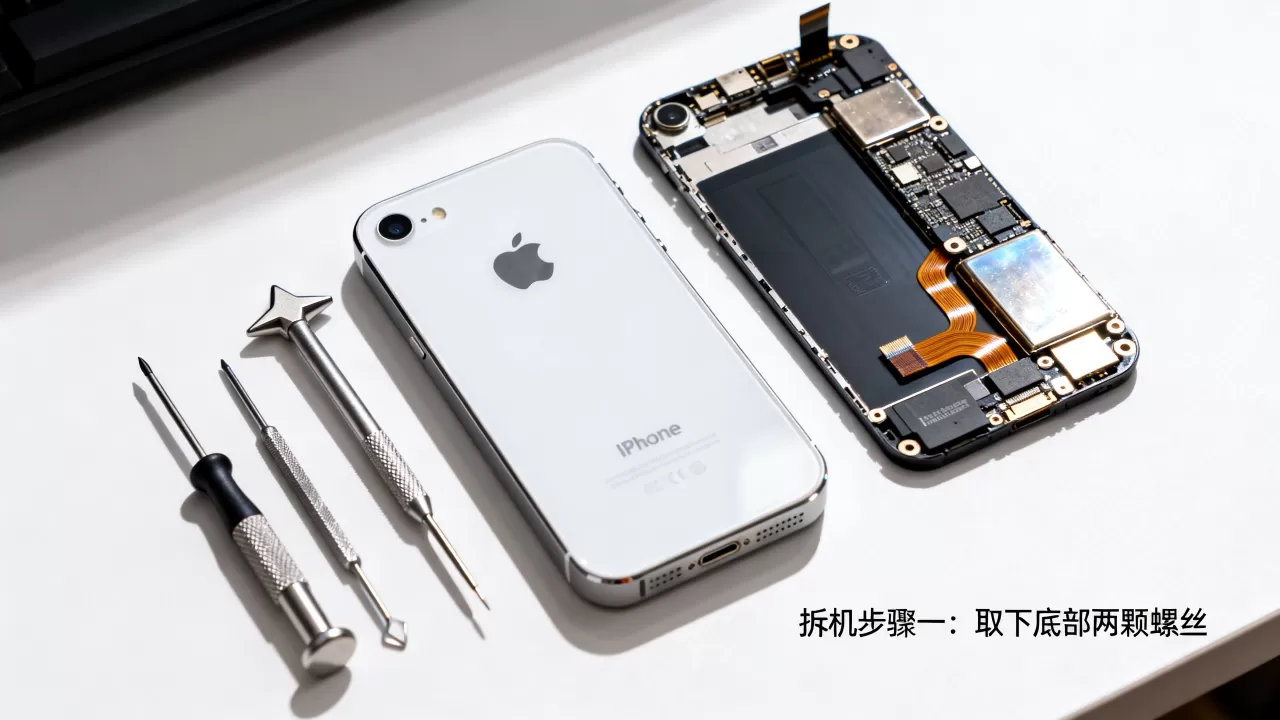 iphone5怎么拆开，iPhone 5拆机教程