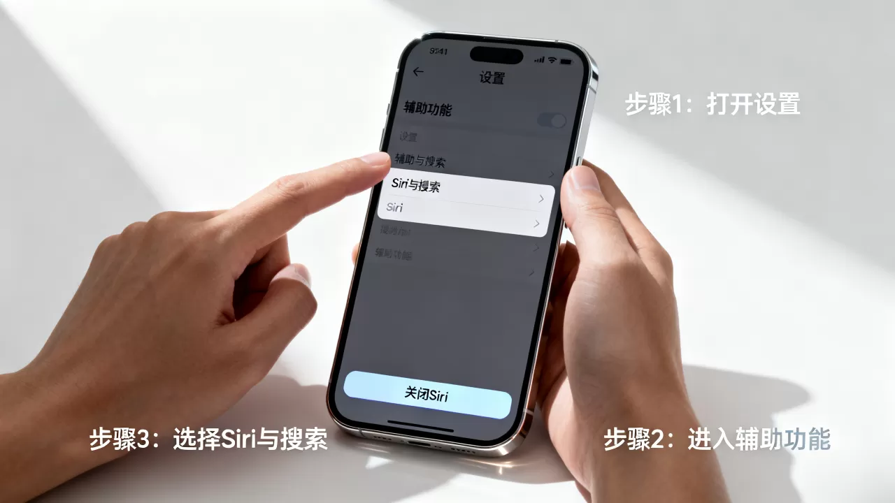 iphone语音怎么关闭，iphone语音助手关闭方法