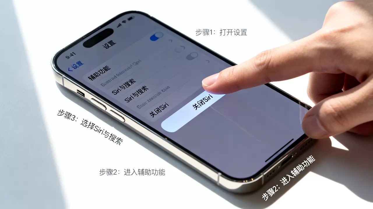 iphone语音怎么关闭，iphone语音助手关闭方法