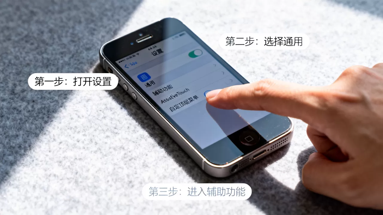 iphone5s手势怎么设置，iPhone5s如何设置手势密码